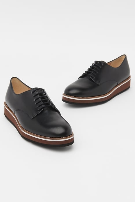 SANDY LACE UP PLATFORM BLACK 3