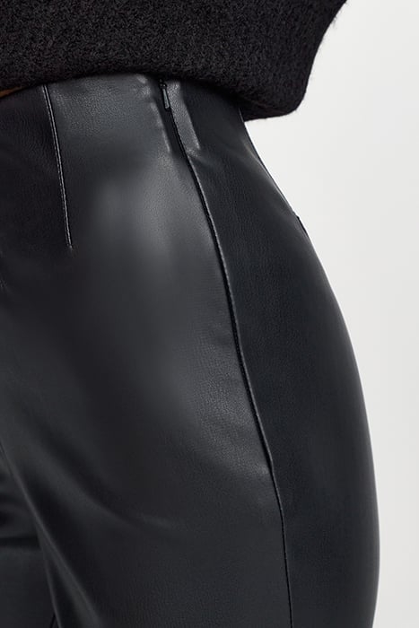 FAKE LEATHER LEGGINGS BLACK 4