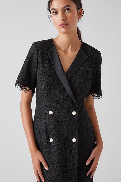 DR NATHALIE LACE DRESS BLACK 5