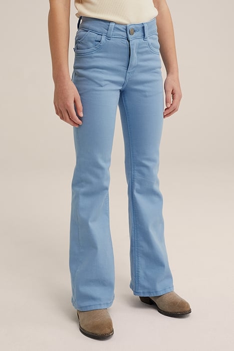 5-POCKET MID WAIST PASTEL BLUE 1