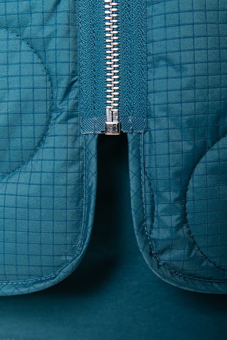 BENI QUILTED BODYWARMER DARK TURQUOISE 6