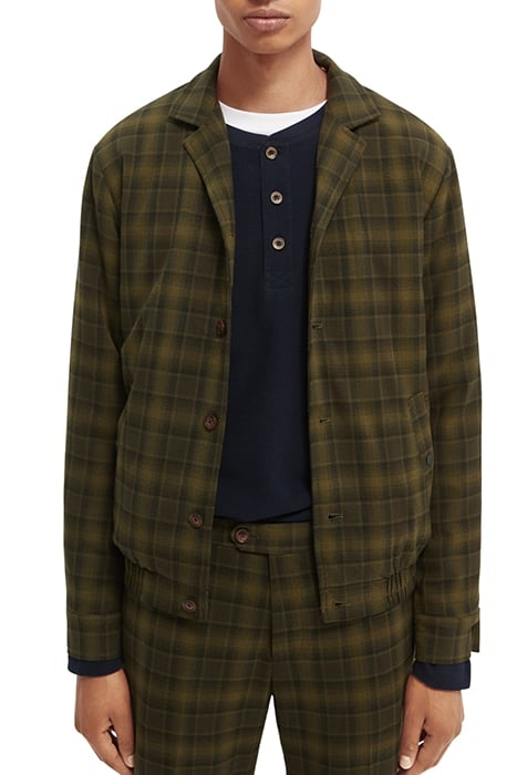 YARN DYED CHECK JACKET COMBO A 1