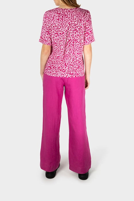 T-SHIRT 1/2 SLEEVES FESTIVAL FUCHSIA 4