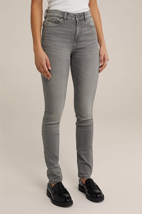 5-POCKET MID WAIST GREY 1