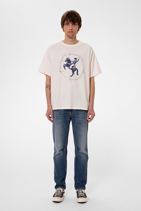 KOFFE FREE REPAIRS T-SHIRT OFFWHITE 1