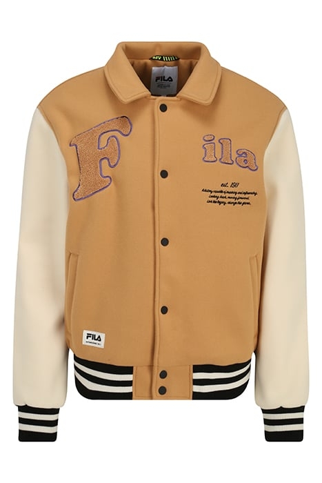 TEHRAN COLLEGE JACKET ICED COFFEE-WHITECAP GRAY 4