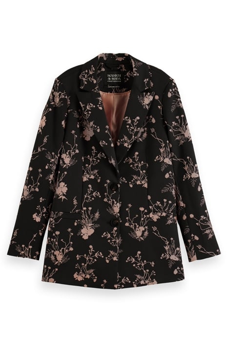 RELAXED FIT JACQUARD BLAZER COMBO X 4