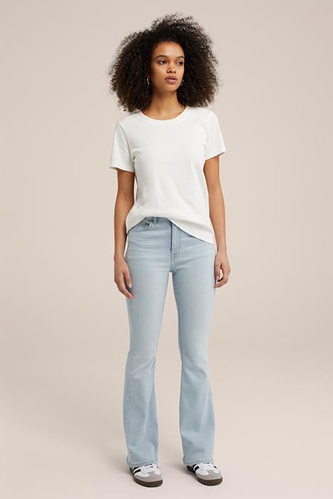 5-POCKET HIGH WAIST ICE BLUE 3