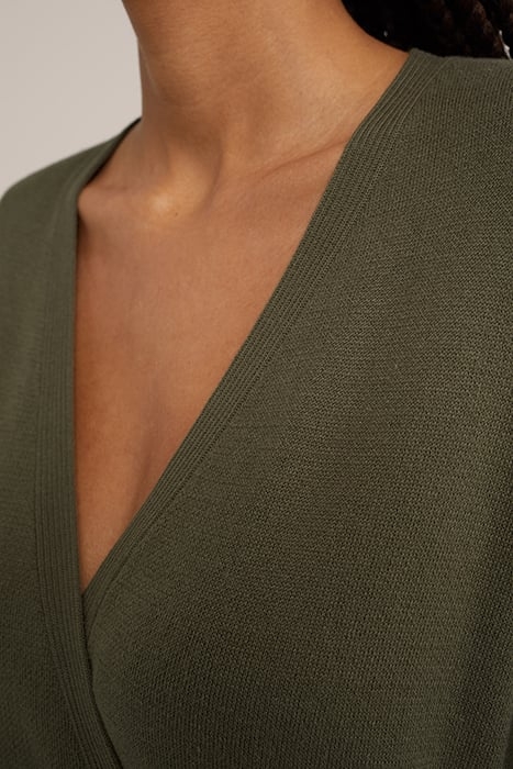 CARDIGAN OLIVE GREEN 5