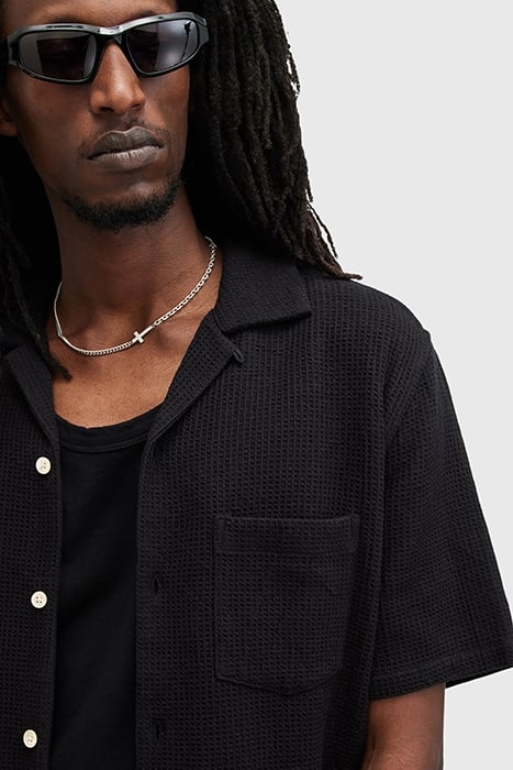 HELSTON SS SHIRT JET BLACK 5