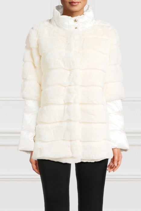 VICKY PUFFER JACKET PALE WINTER PEARL 1
