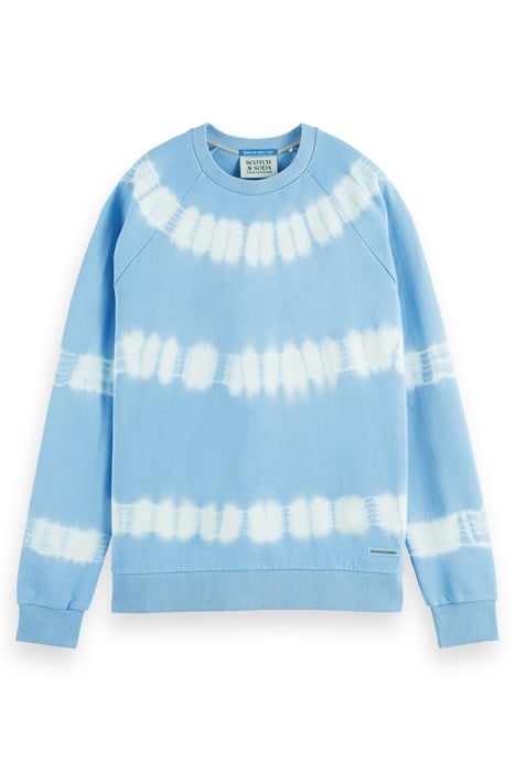 TIE-DYE ARTWORK RELAXED-FIT SWEATSHIRT SKY 4