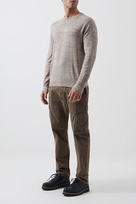 SPACE DYE JUMPER BLACK 2