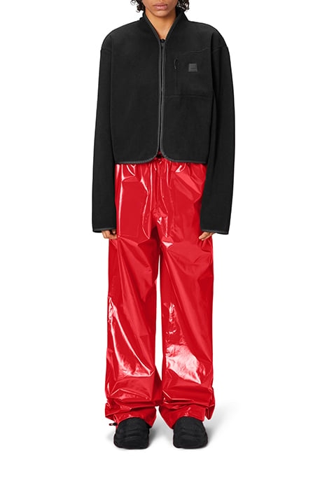 UNISEX DURBAN SHORT FLEECE JACKET T1 BLACK 2