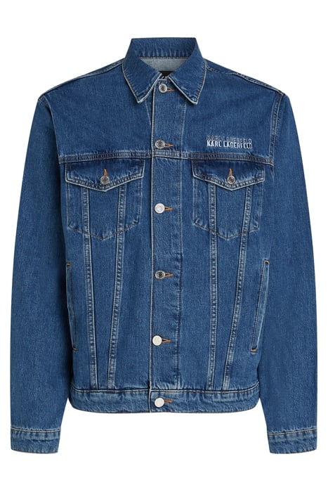 MID BLUE DENIM JACKET BLUE 1