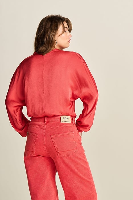 BLOUSE - BAKED RED ORANGE 2