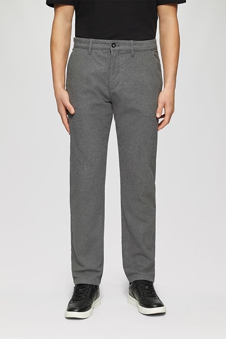 S.OLIVER-QS PANTS GREY/BLACK 1
