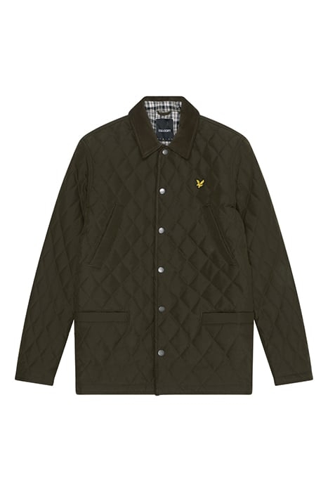 QUILTED JACKET OLIVE 4