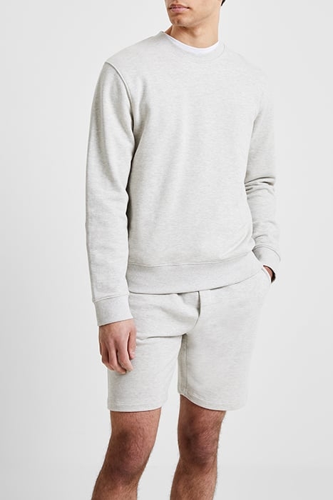 FRENCH TERRY REG CREW GREY 1