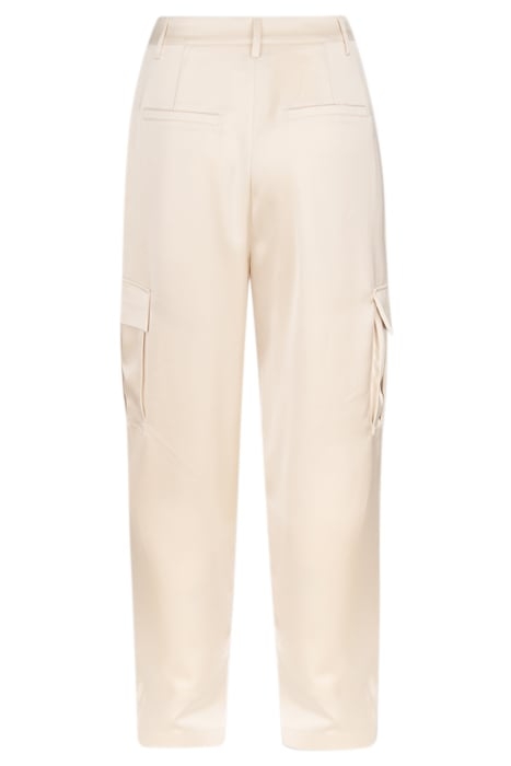 LA-SBSATIN CARGO PANTS OFFWHITE 4