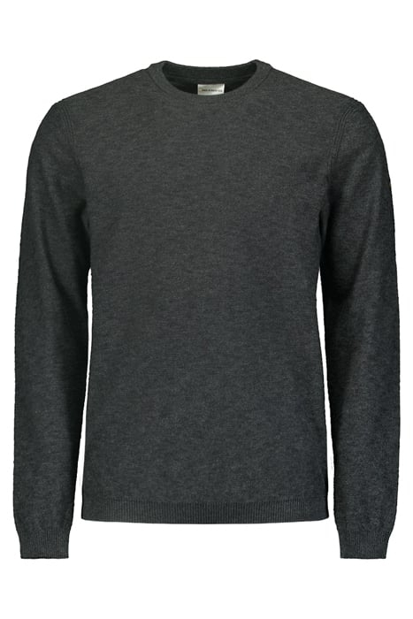 PULLOVER CREWNECK 2 COLOURED MELANGE DARK STEEL 4