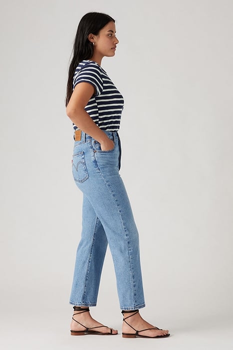 RIBCAGE STRAIGHT JEANS BLUE 5