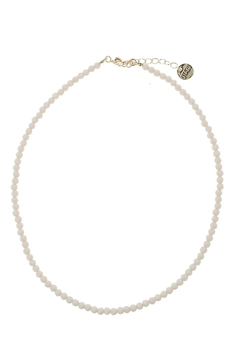 BEADS NECKLACE - ECRU WHITE 1