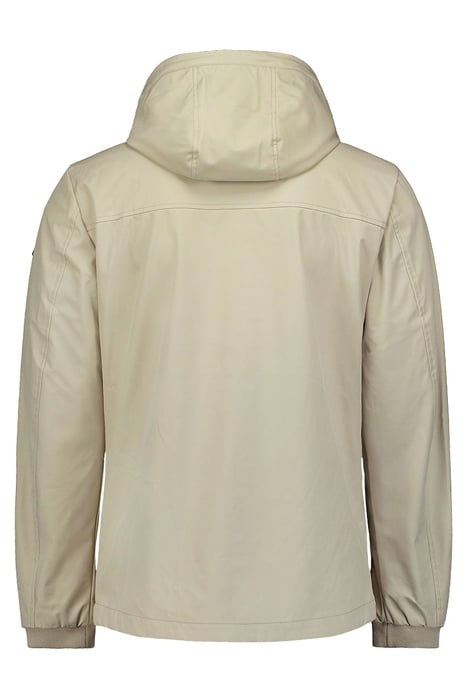 JACKET MID LONG HOODED STONE 5