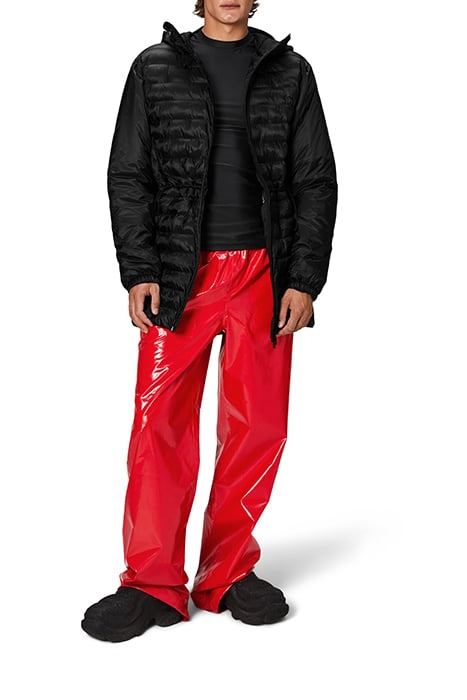 UNISEX KAUNAS LONG STRING JACKET W1T2 BLACK 6