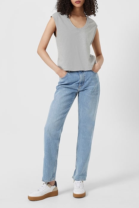 PF PERINNE ORG COT JRSY TOP BLACK 1