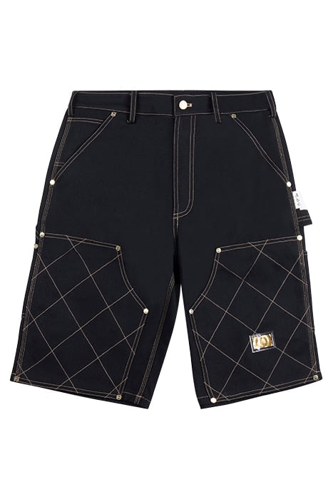 ABC. – DOUBLE KNEE SHORT BLACK 1