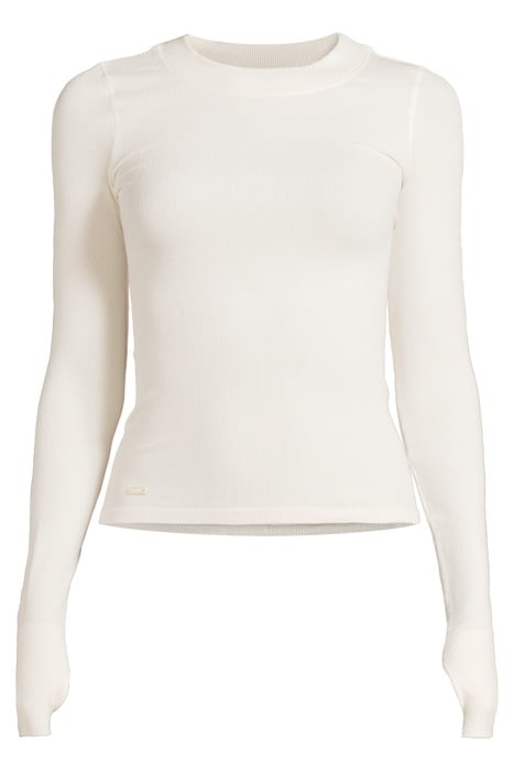 MAIA MICROMODAL SOFT RIB LONGSLEEVE OFF WHITE 3