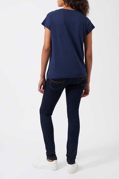 LORNA CORE SFT TCH JRSY RNK TP BLUE 3