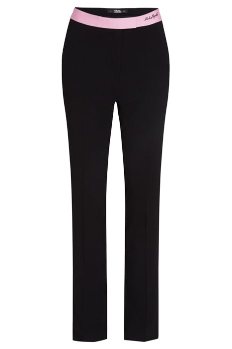 SATEEN TAILORED PANTS BLACK 1