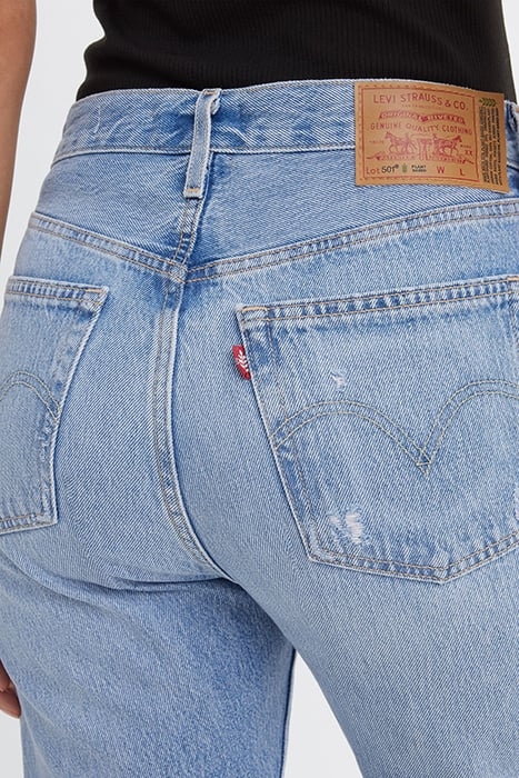 501 STRAIGHT JEANS BLUE 6