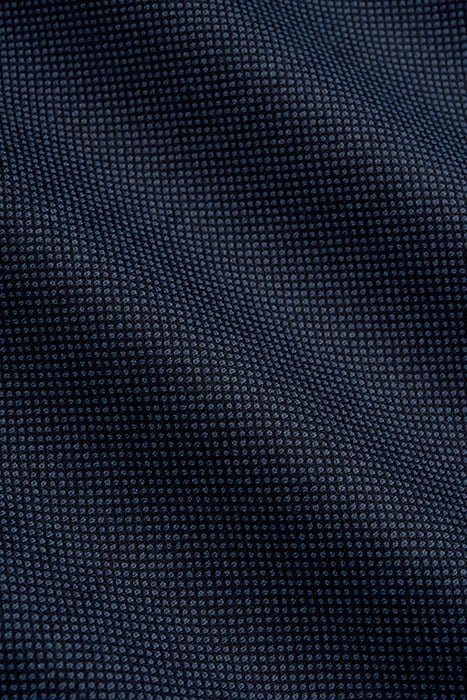 MID BLUE BIRD'S EYE TAILORED FIT LAZIO SUIT MID BLUE 8