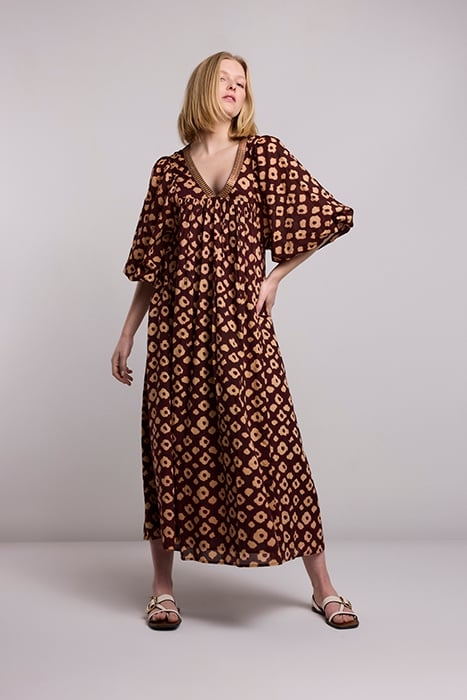 DRESS FLOWER MIX RED GRAPE 1