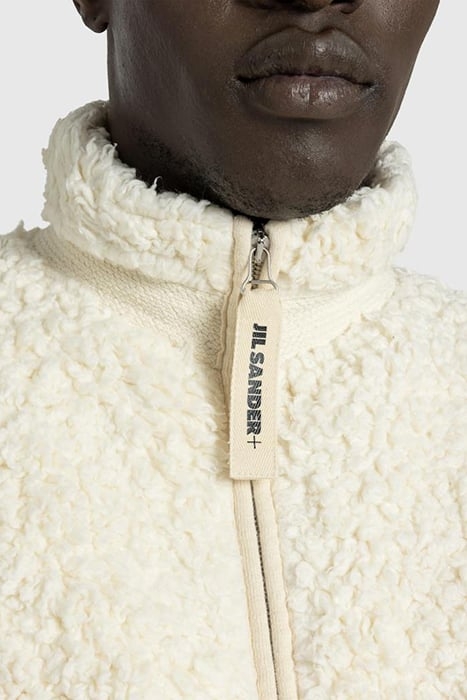 JIL SANDER – ZIP-UP JACKET EGGSHELL 5