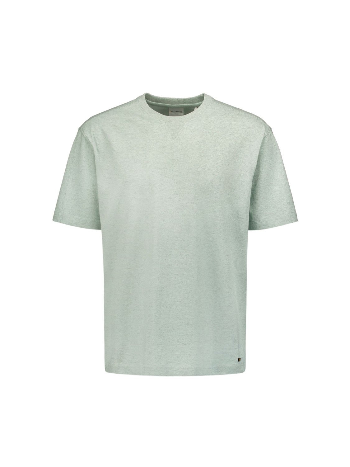 T-SHIRT CREWNECK MELANGE MINT 4