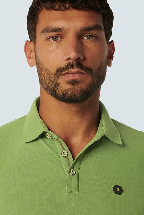POLO PIQUE GARMENT DYED GREEN 6