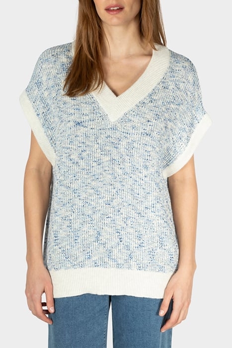 PULLOVER CAP SLEEVES BELLWETHER BLUE 1