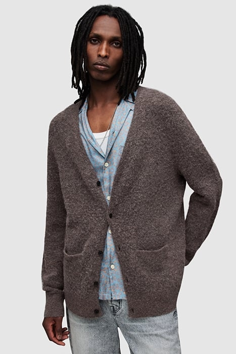 RENN CARDIGAN VOLE BROWN 1