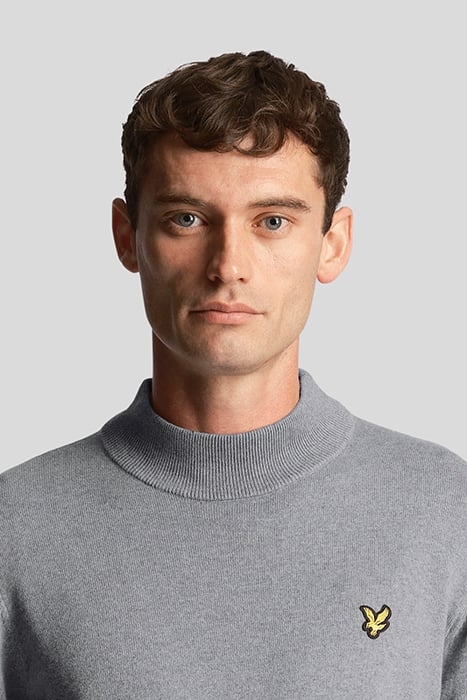 ROLL NECK JUMPER MID GREY MARL 5