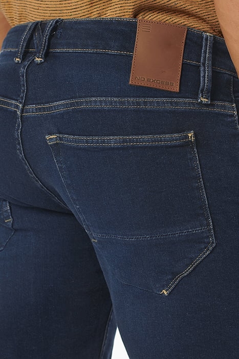 SHORT DENIM STRETCH RINSE DENIM 6