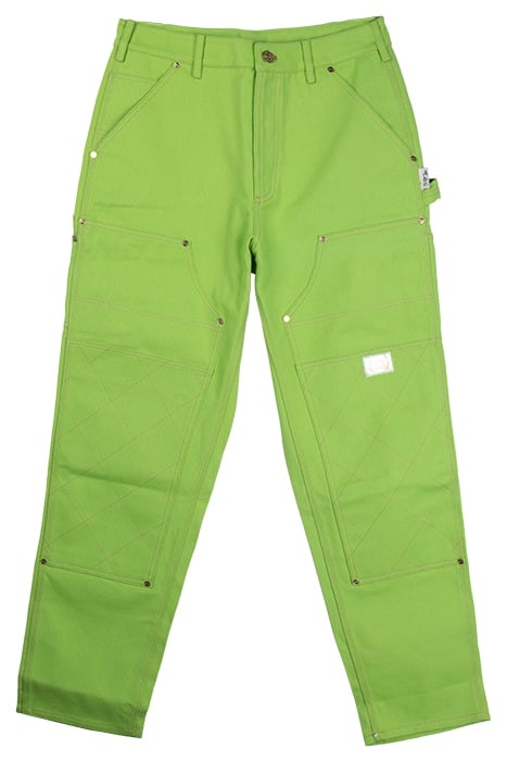 ABC. – DIAMOND STITCH DOUBLE KNEE PANT GREEN 1