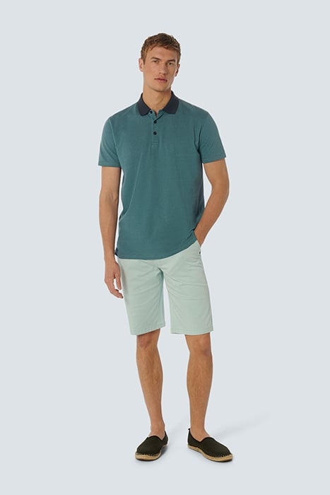 POLO 2 COLOURED JACQUARD DARK STEEL 3