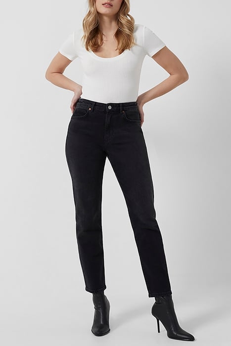 PALMIRA STR.REC HIGH RISE JEAN BLACK 1