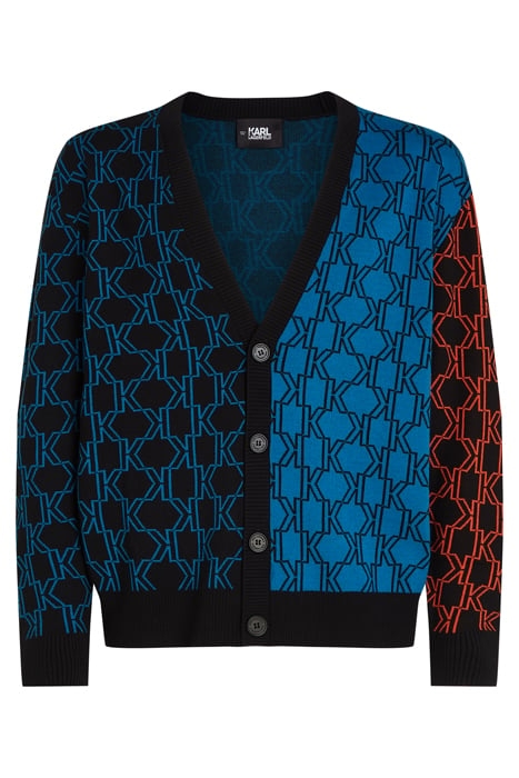 COLORFUL MONOGRAM CARDIGAN MULTI 1