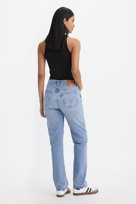 501 STRAIGHT JEANS BLUE 2
