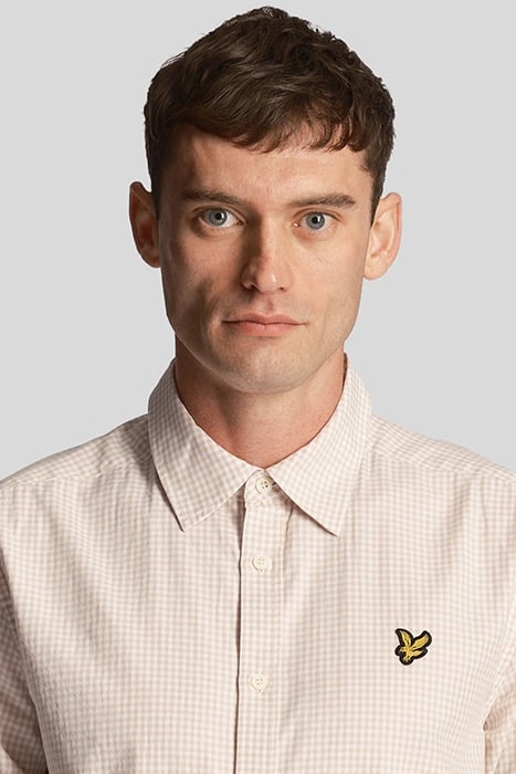 SHEPHERD CHECK SHIRT COVE / WHITE 5